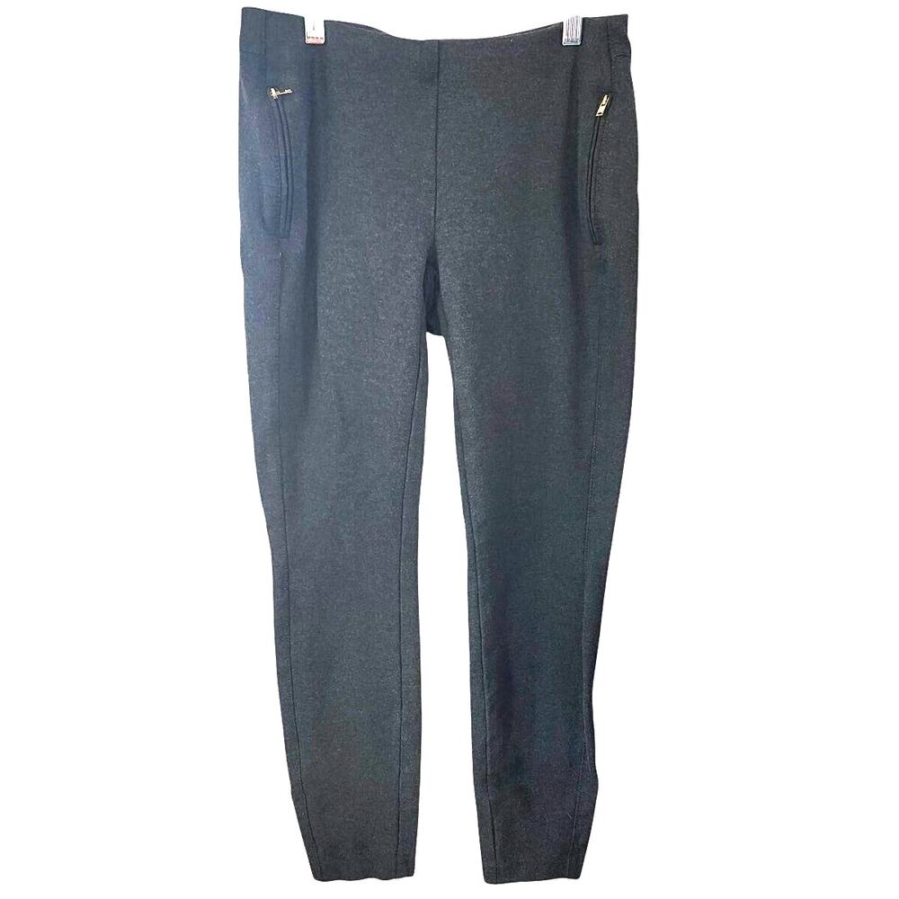 Tommy Hilfiger Stretchy Pull on Gray Tapered Legs Pants Size Small